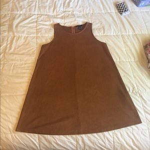 Light brown soft loose dress